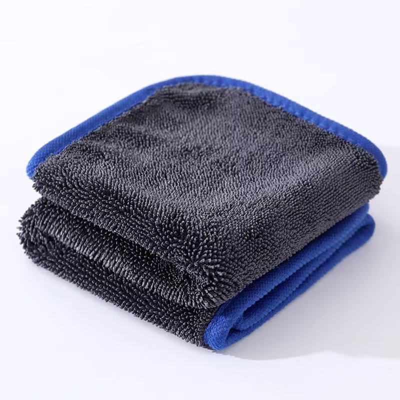 Car Drying Towel with Braided Edge
