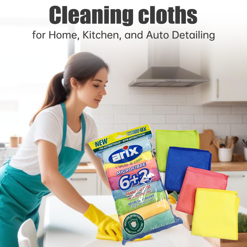 JGL-1019 Microfiber Dual-Use Cleaning Towel