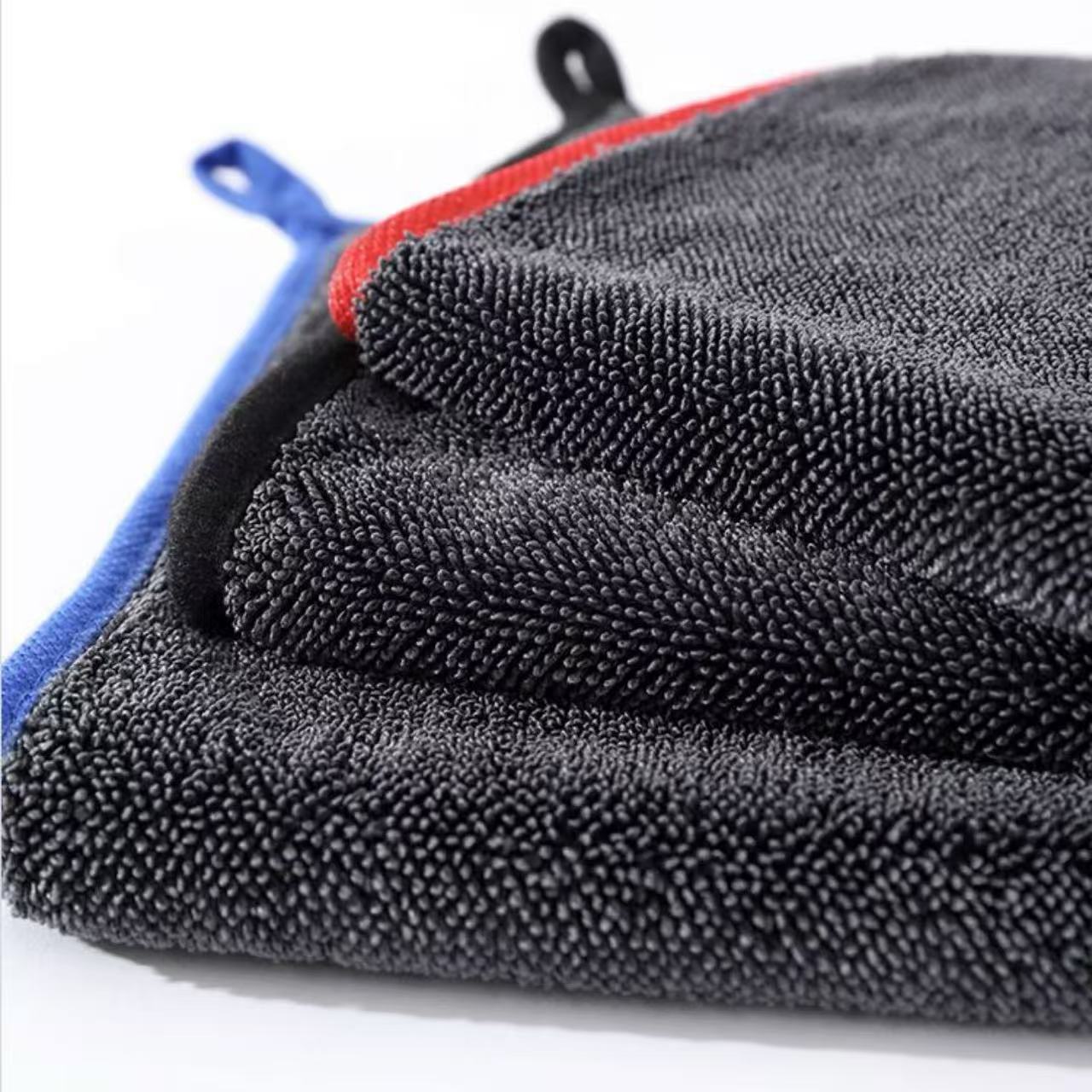 Car Drying Towel with Braided Edge